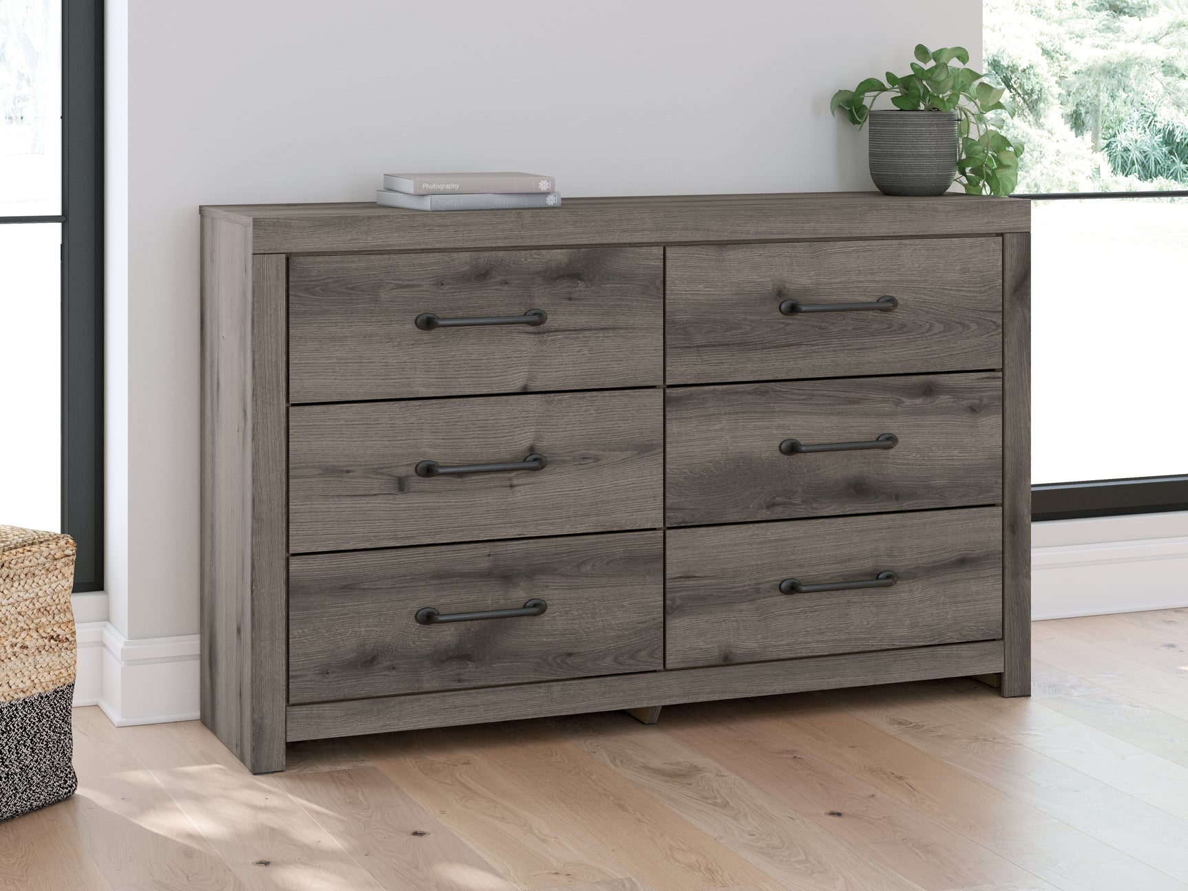 Urbanoore Brown Gray Dresser - Ornate Home