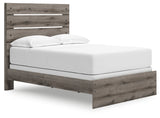 Urbanoore Brown Gray Full Panel Youth Bed (Online Special Price) - Ornate Home