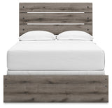 Urbanoore Brown Gray Full Panel Youth Bed (Online Special Price) - Ornate Home