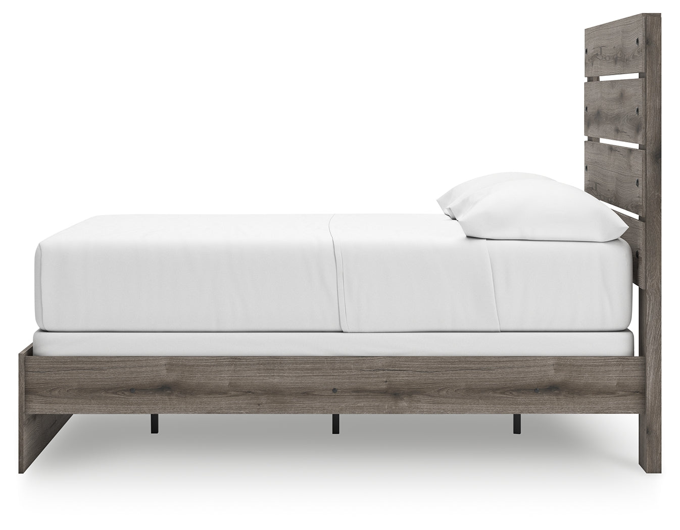 Urbanoore Brown Gray Full Panel Youth Bed (Online Special Price) - Ornate Home