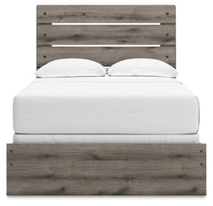 Urbanoore Brown Gray Full Panel Youth Bed - Ornate Home