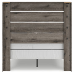 Urbanoore Brown Gray Full Panel Youth Bed - Ornate Home