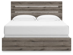Urbanoore Brown Gray King Panel Bed - Ornate Home