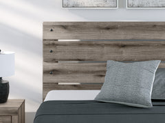 Urbanoore Brown Gray Queen Panel Bed - Ornate Home