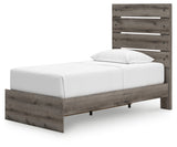 Urbanoore Brown Gray Twin Panel Storage Youth Bed (Online Special Price) - Ornate Home