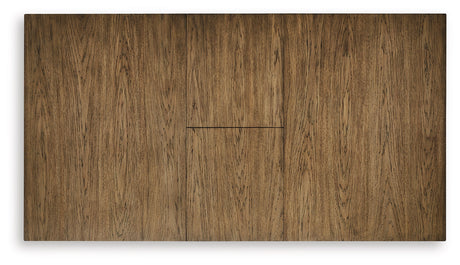 Urbinforte Light Brown DRM Counter Butterfly Extendable Table - Ornate Home