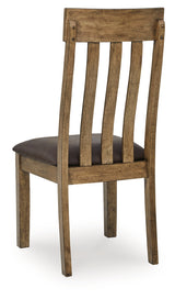 Urbinforte Light Brown Extension Dining Table and 4 Chairs (Online Special Price) - Ornate Home
