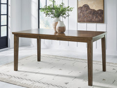 Urbinforte Light Brown DRM Counter Butterfly Extendable Table - Ornate Home