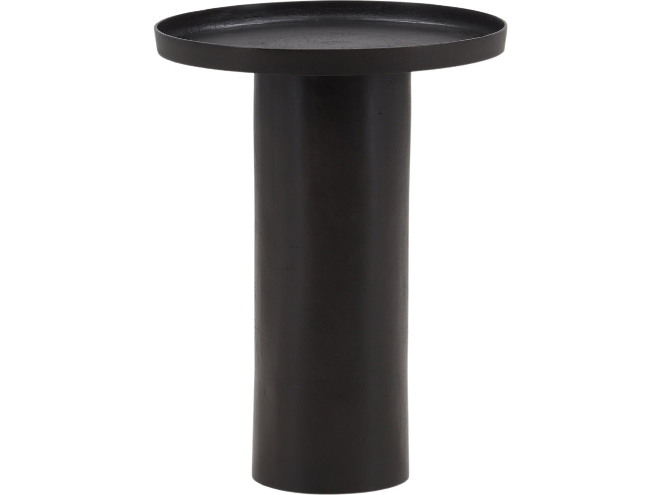Uriel Black Side Table - Ornate Home