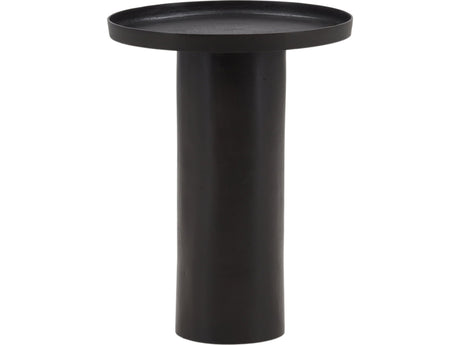 Uriel Black Side Table - Ornate Home