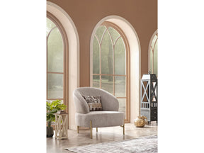 Urla Cream Chair - Ornate Home