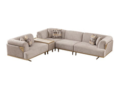 Urla Cream Modular Sectional Sofa - Ornate Home