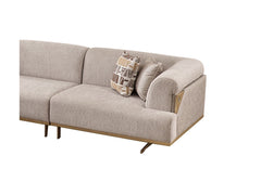 Urla Cream Modular Sectional Sofa - Ornate Home