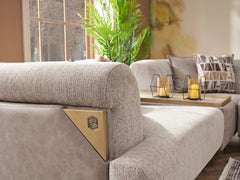 Urla Cream Modular Sectional Sofa - Ornate Home