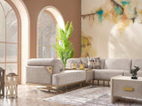 Urla Cream Modular Sectional Sofa - Ornate Home