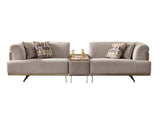 Urla Cream Stationary Module Sofa - Ornate Home