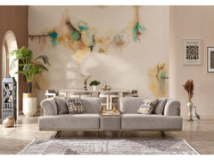 Urla Cream Stationary Module Sofa - Ornate Home