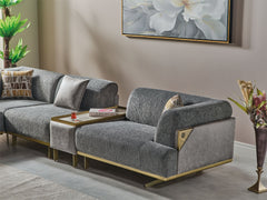Urla Grey Modular Sectional Sofa - Ornate Home