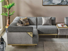 Urla Grey Modular Sectional Sofa - Ornate Home