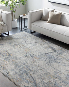 Urowo Blue Thick Luxe Rug - Ornate Home