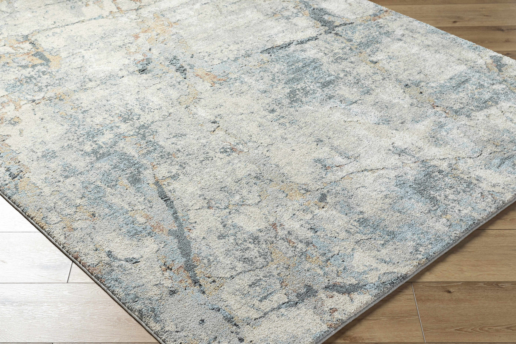 Urowo Blue Thick Luxe Rug - Ornate Home