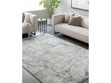 Urowo Light Gray Thick Luxe Rug - Ornate Home
