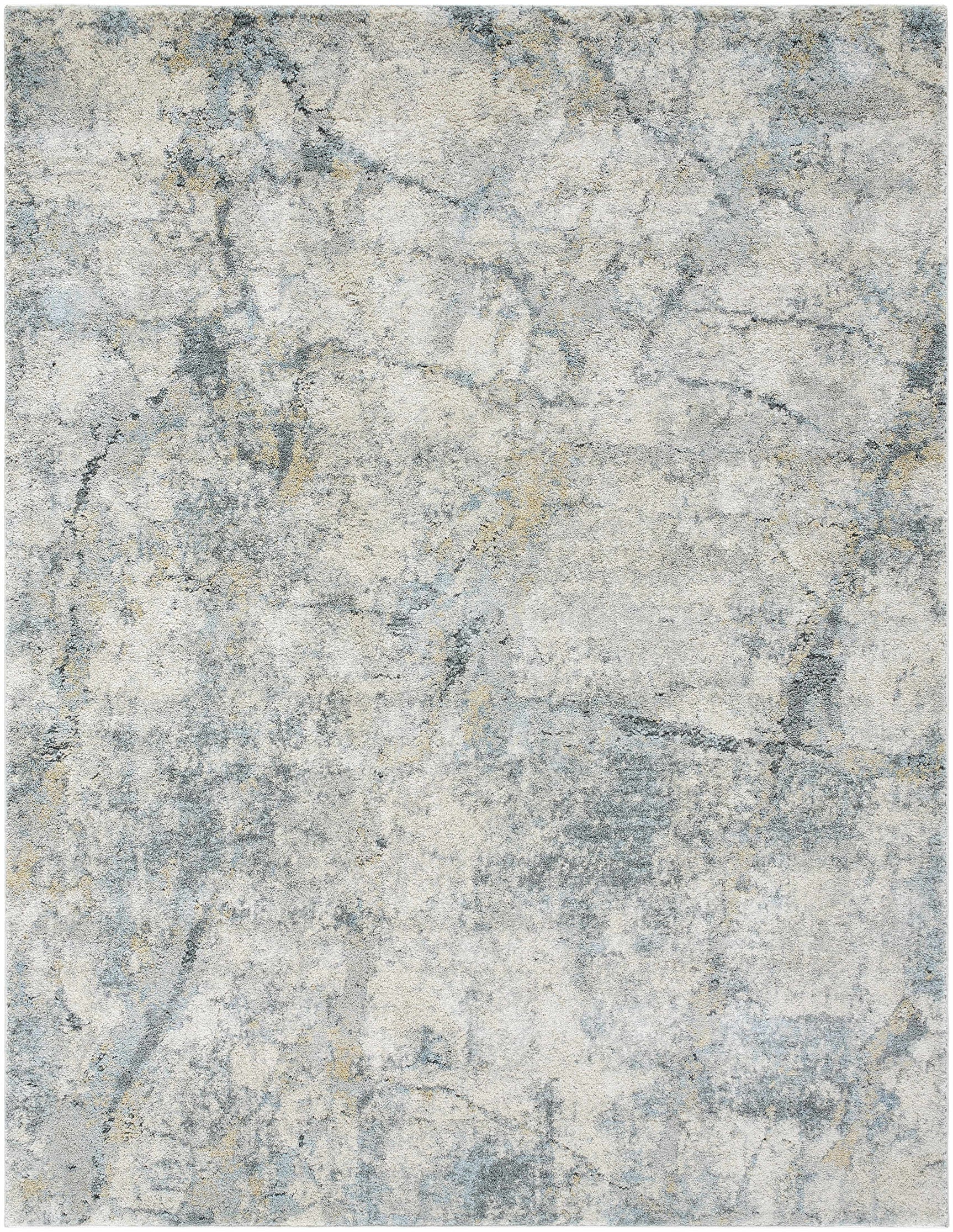 Urowo Light Gray Thick Luxe Rug - Ornate Home
