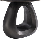 Ursa Black Nickel Side Table - Ornate Home