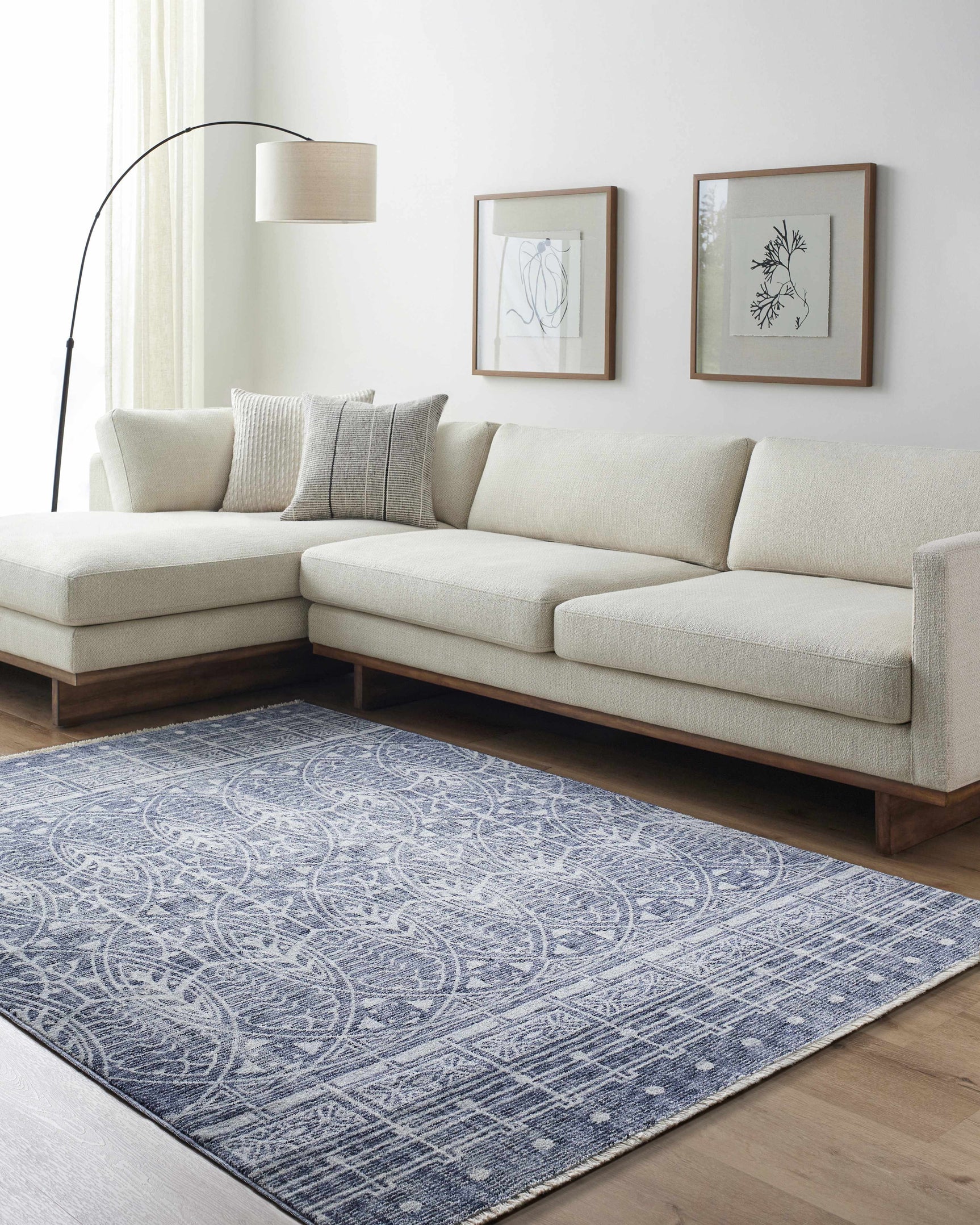 Usonia Machine Woven Frank Lloyd Wright Foundation x LIVABLISS USO-2306 Area Rug - Ornate Home