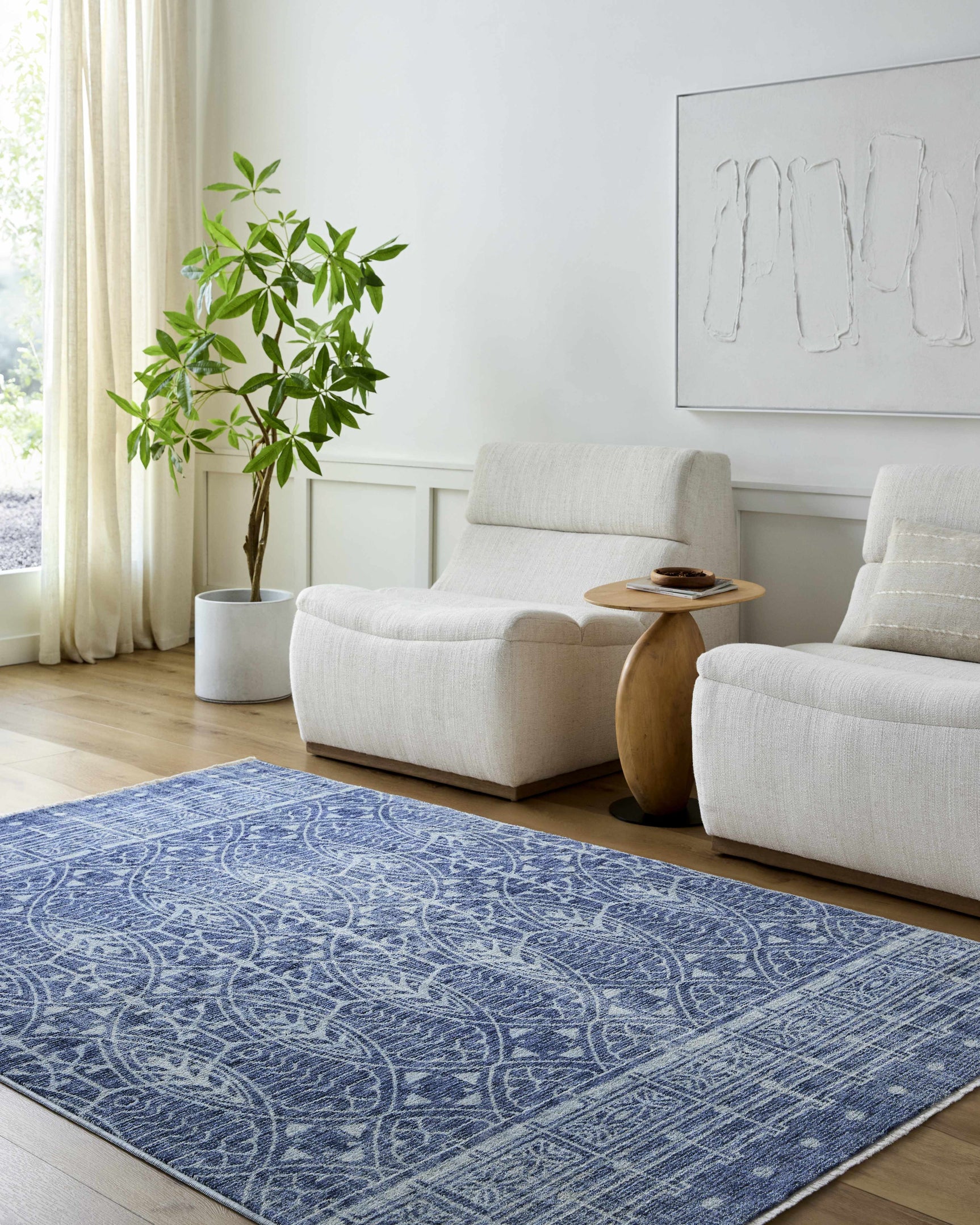 Usonia Machine Woven Frank Lloyd Wright Foundation x LIVABLISS USO-2306 Area Rug - Ornate Home