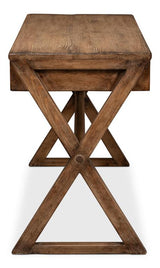 Utility Studio Brown Kitchen Desk - Ornate Home