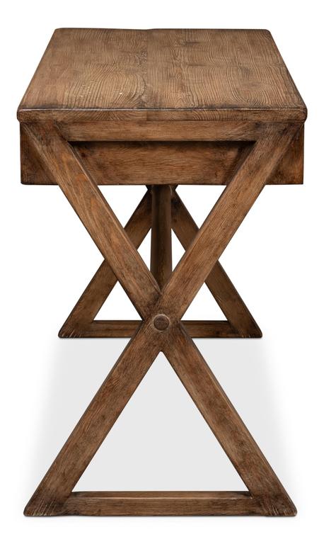 Utility Studio Brown Kitchen Desk - Ornate Home
