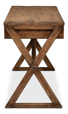 Utility Studio Brown Kitchen Desk - Ornate Home