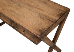 Utility Studio Brown Kitchen Desk - Ornate Home