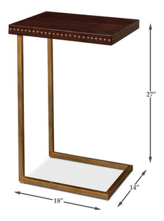 Utility Studio Brown Laptop Table - Ornate Home