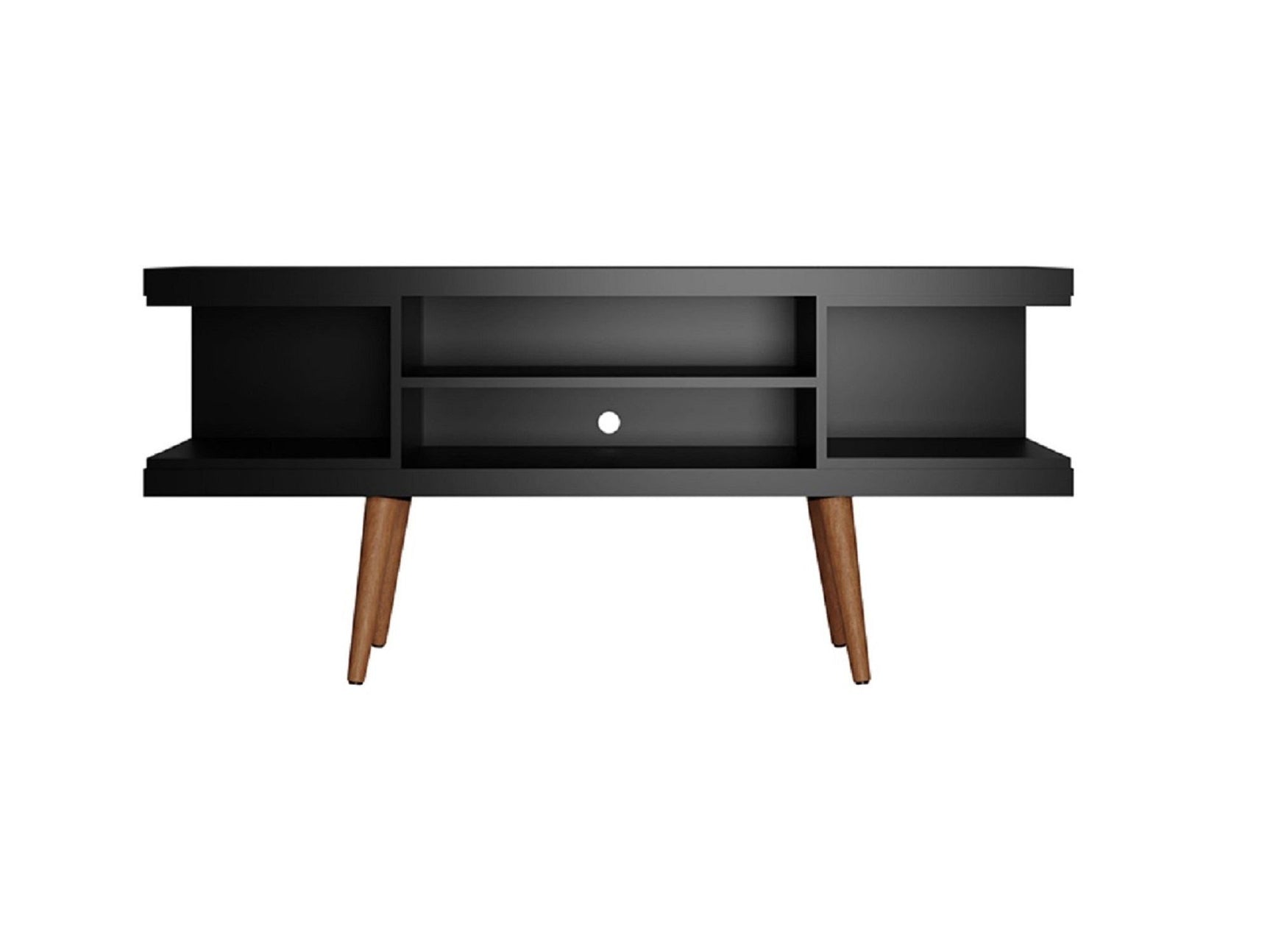 Utopia 53.14 TV Stand in Black - Ornate Home