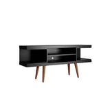 Utopia 53.14 TV Stand in Black - Ornate Home