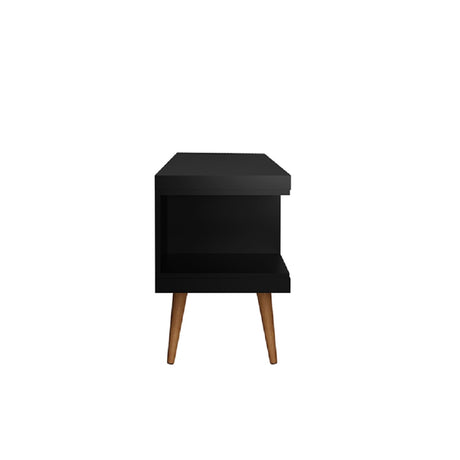 Utopia 53.14 TV Stand in Black - Ornate Home