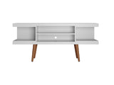 Utopia 53.14 TV Stand in White Matte - Ornate Home