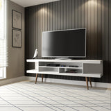 Utopia 70.47 TV Stand in White Matte - Ornate Home