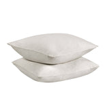 Jayson Quartz White Linen Cashmere Duvet Collection