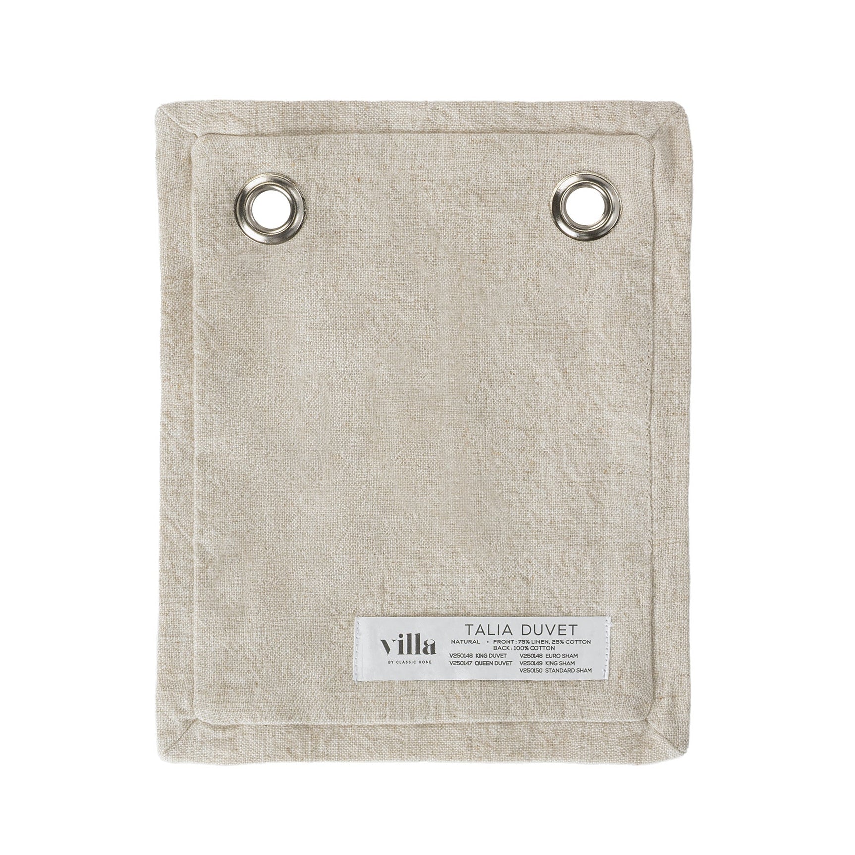Talia Natural Duvet Collection