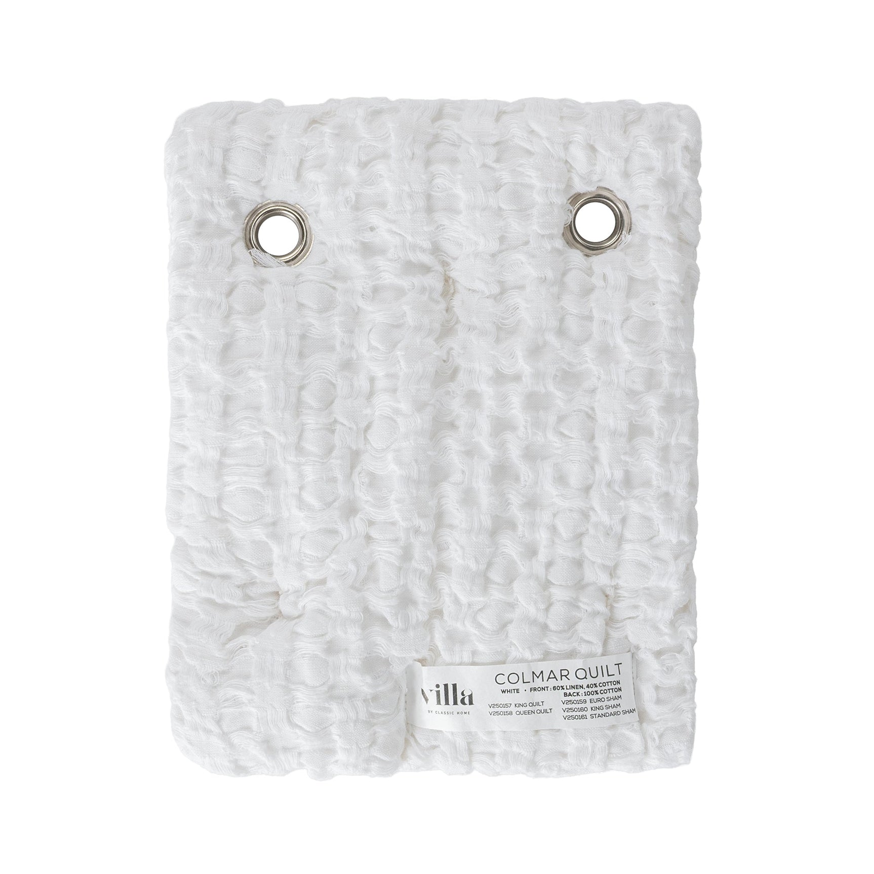 Colmar White Quilt Collection