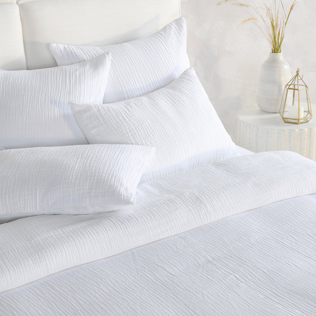 Cardiff White Duvet Collection