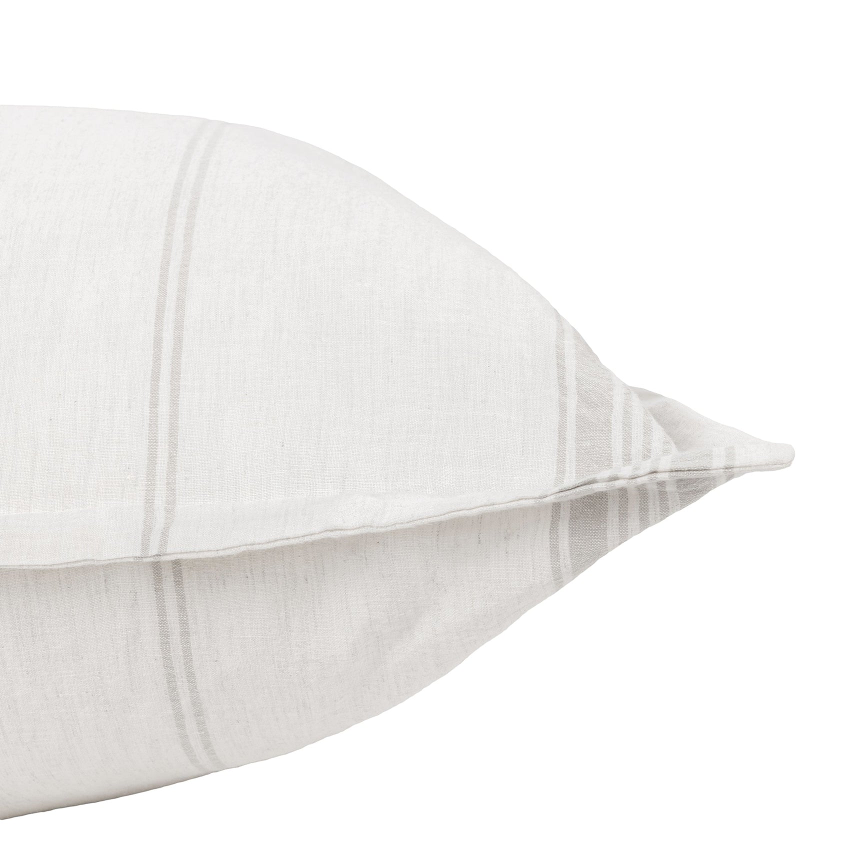Jayson Gray Stripe Linen Cashmere Duvet Collection