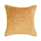 Bari Honey Gold Velvet Quilt Collection