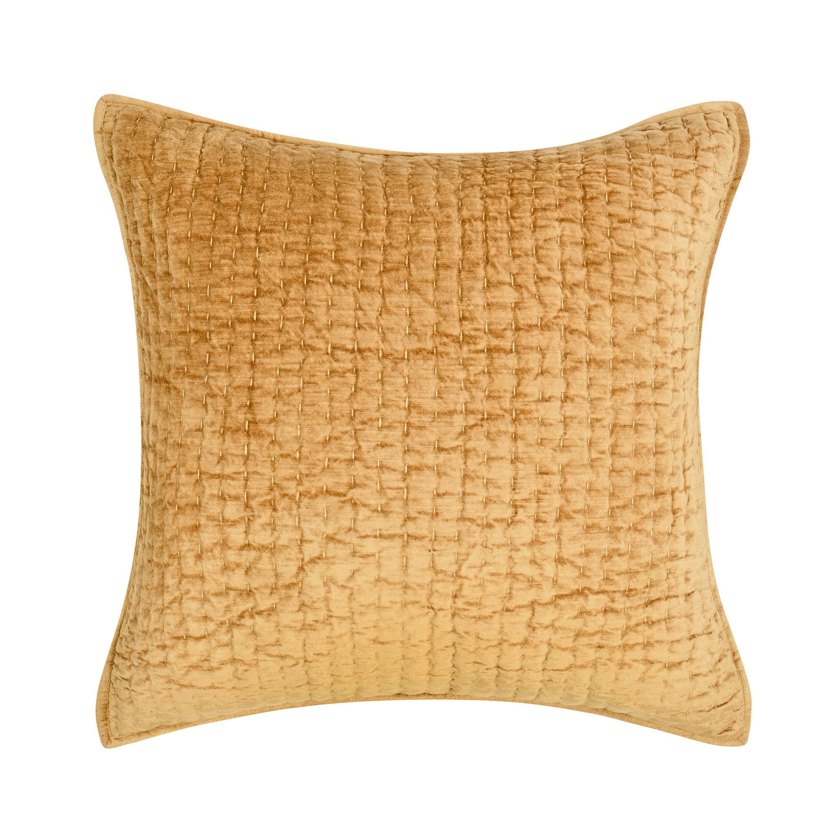 Bari Honey Gold Velvet Quilt Collection