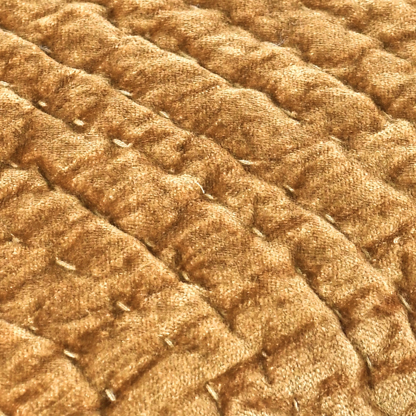 Bari Honey Gold Velvet Quilt Collection