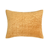 Bari Honey Gold Velvet Quilt Collection