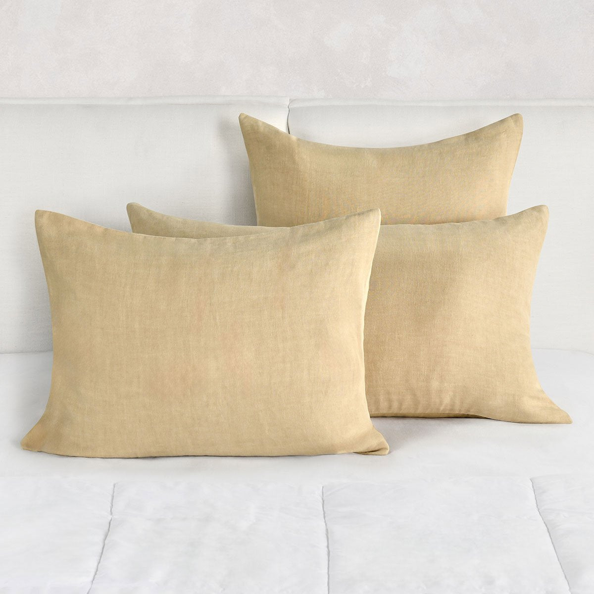 Paloma Ochre Hemp Duvet Collection